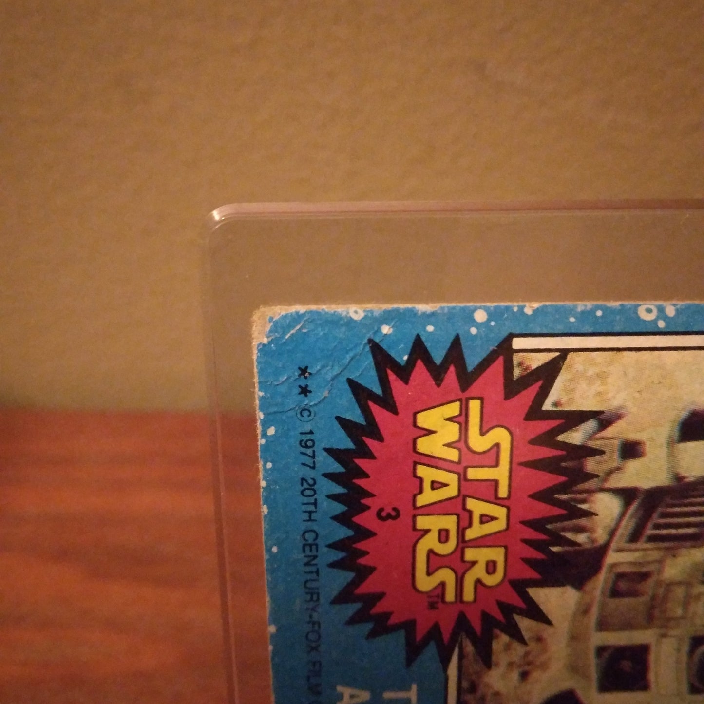 1977 Topps Star Wars Series 1 R2-D2 Rookie Card
