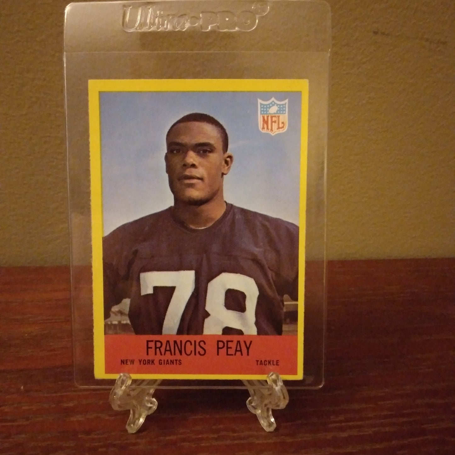 1967 Philadelphia Francis Peay #117