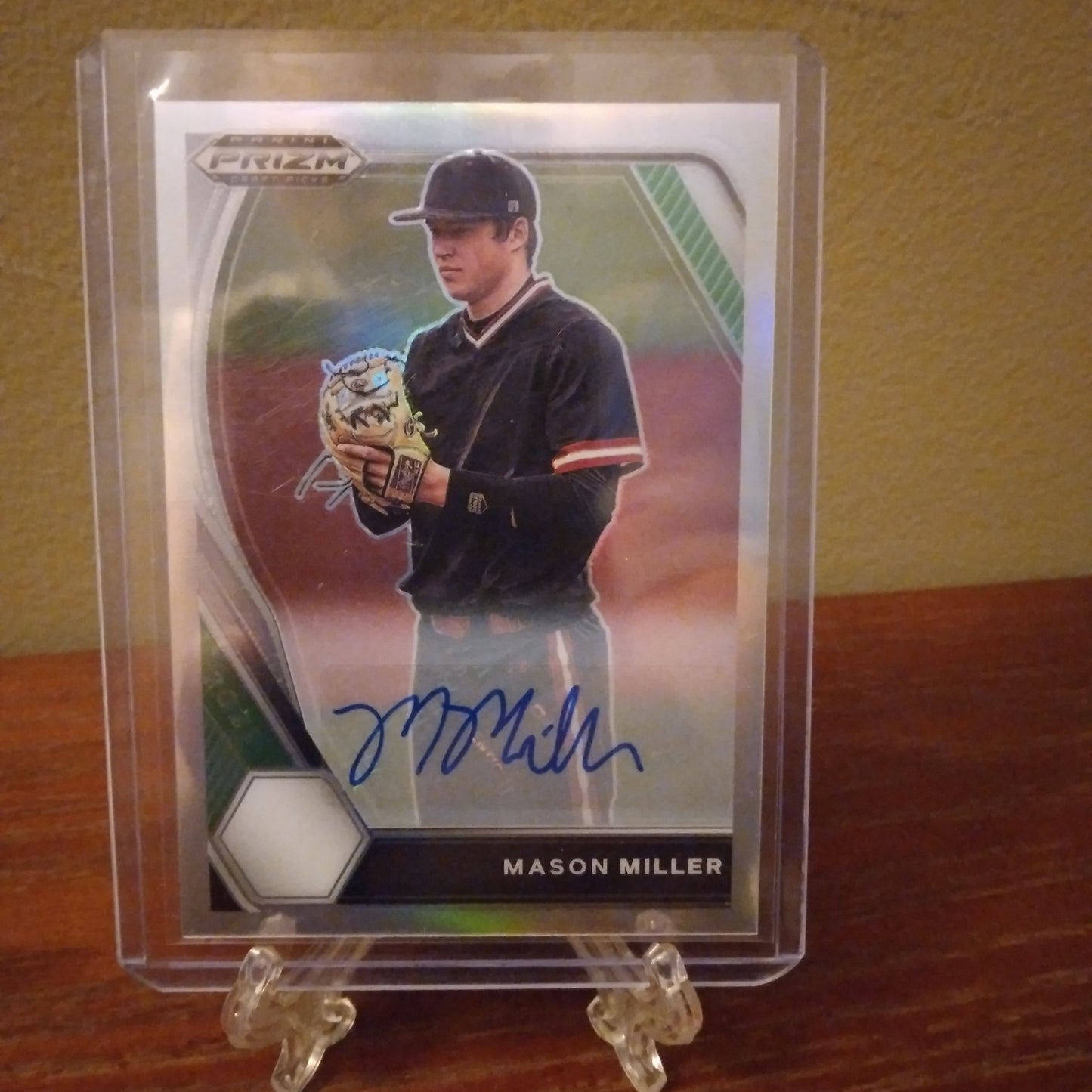 2021 Prizm Draft Picks Autograph Silver Prizm Mason Miller #97