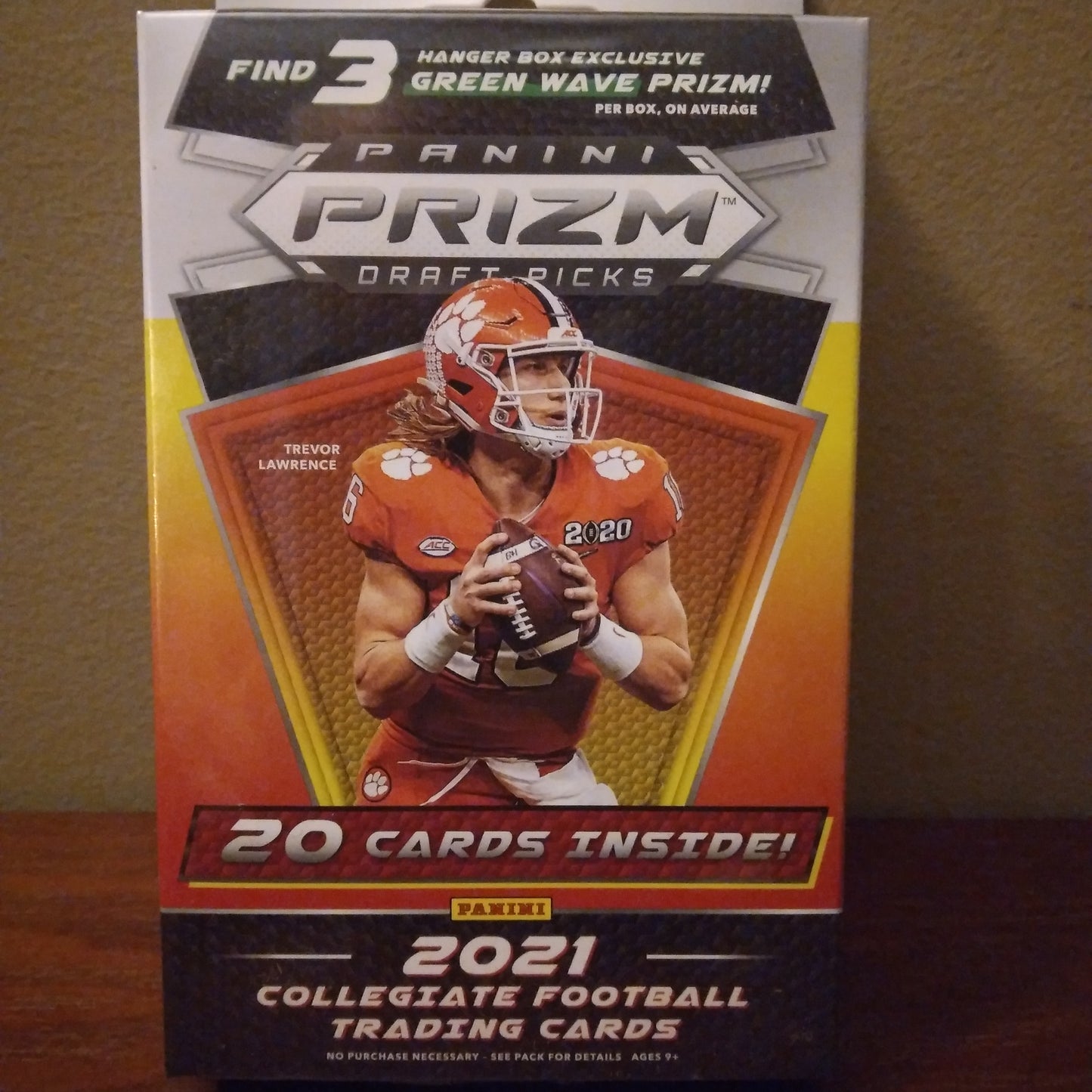 2021 Prizm Draft Picks Football Hanger Box