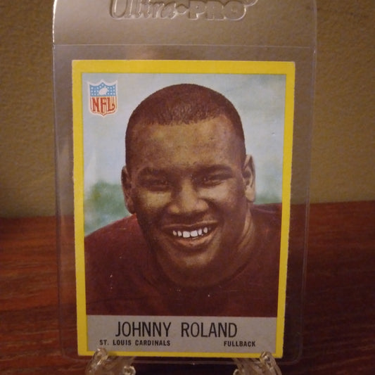 1967 Philadelphia Johnny Roland #163