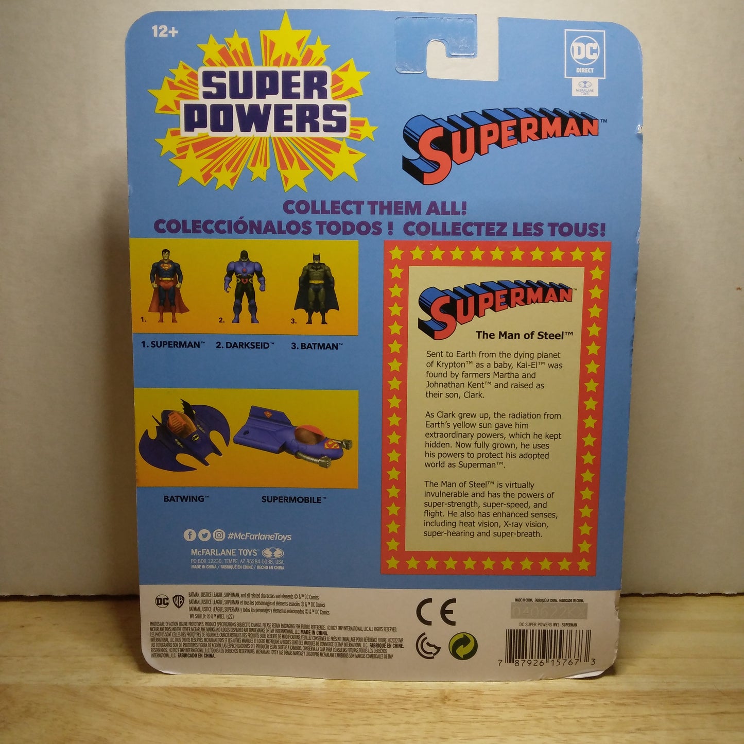 2022 MacFarlane DC Superpowers Superman
