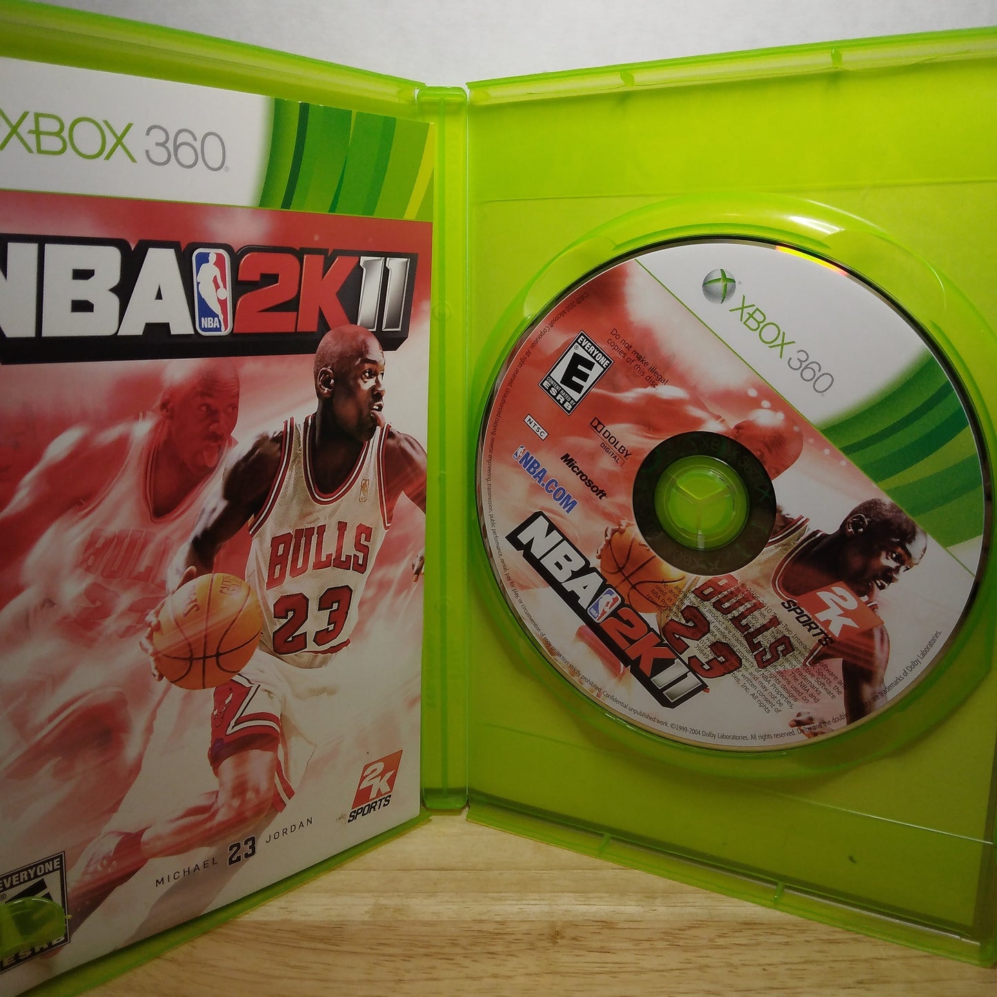 NBA2K11 Xbox 360 Game Michael Jordan
