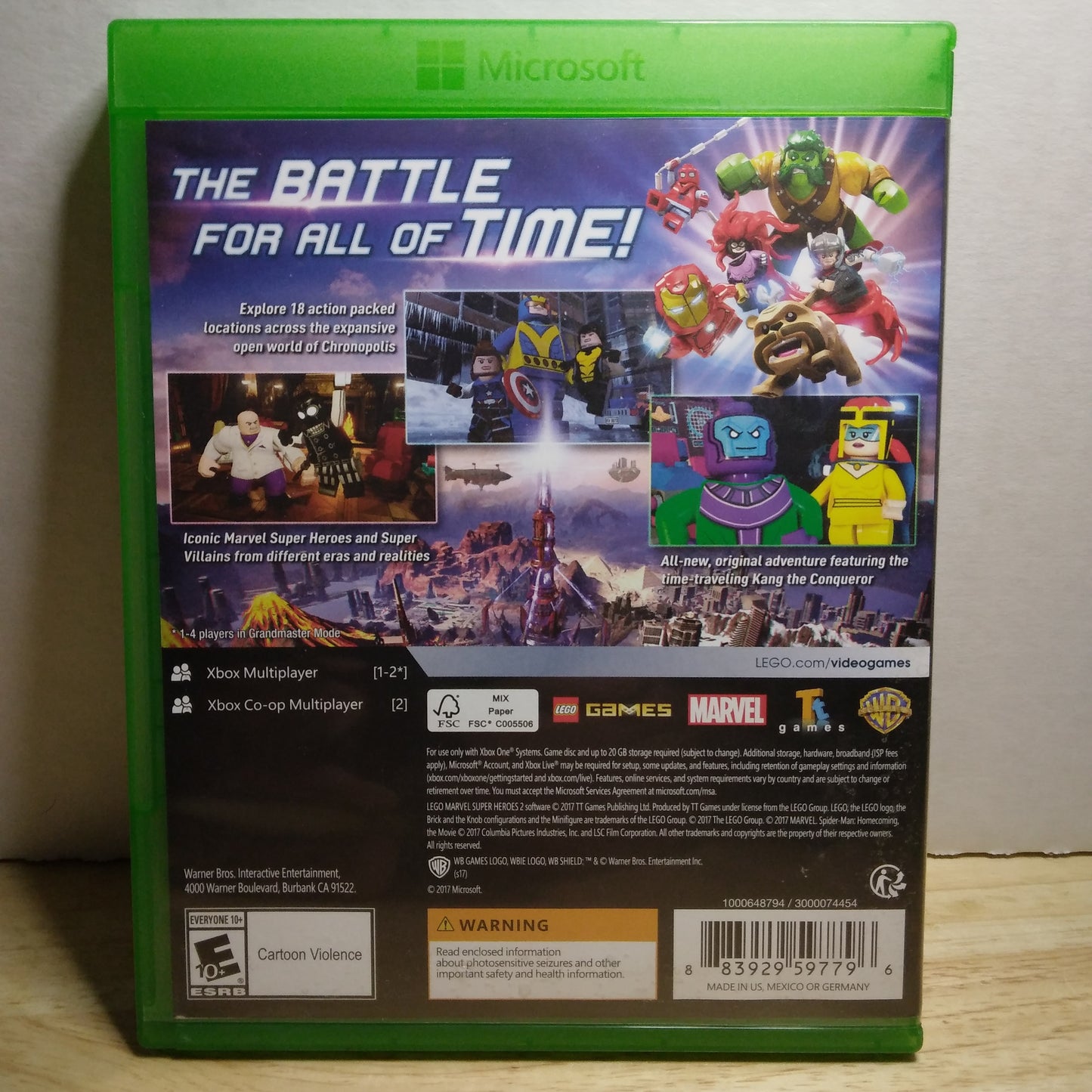 Xbox One Lego Marvel Super Heroes 2