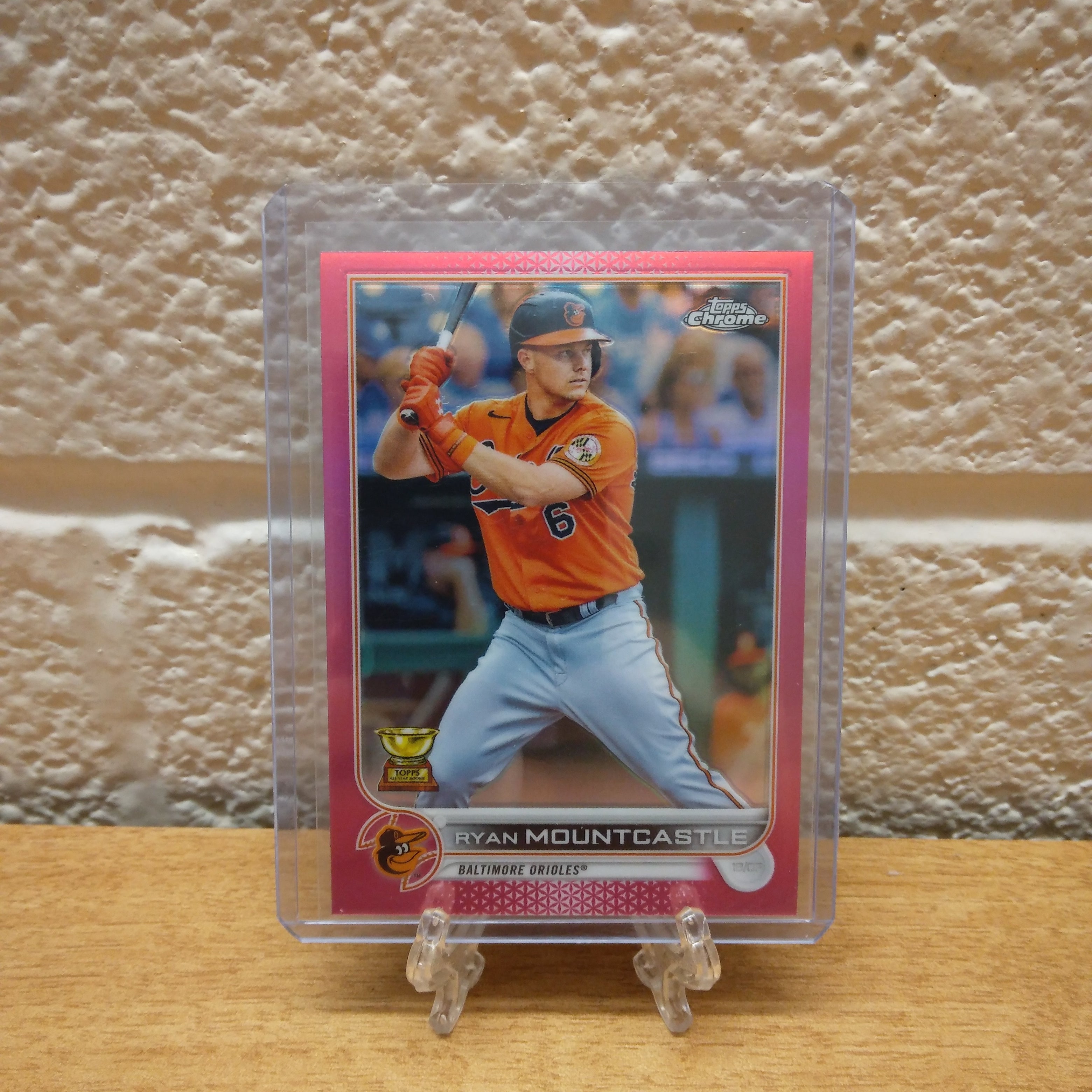 2022 Topps Chrome Alec Bohm Pink Refractor