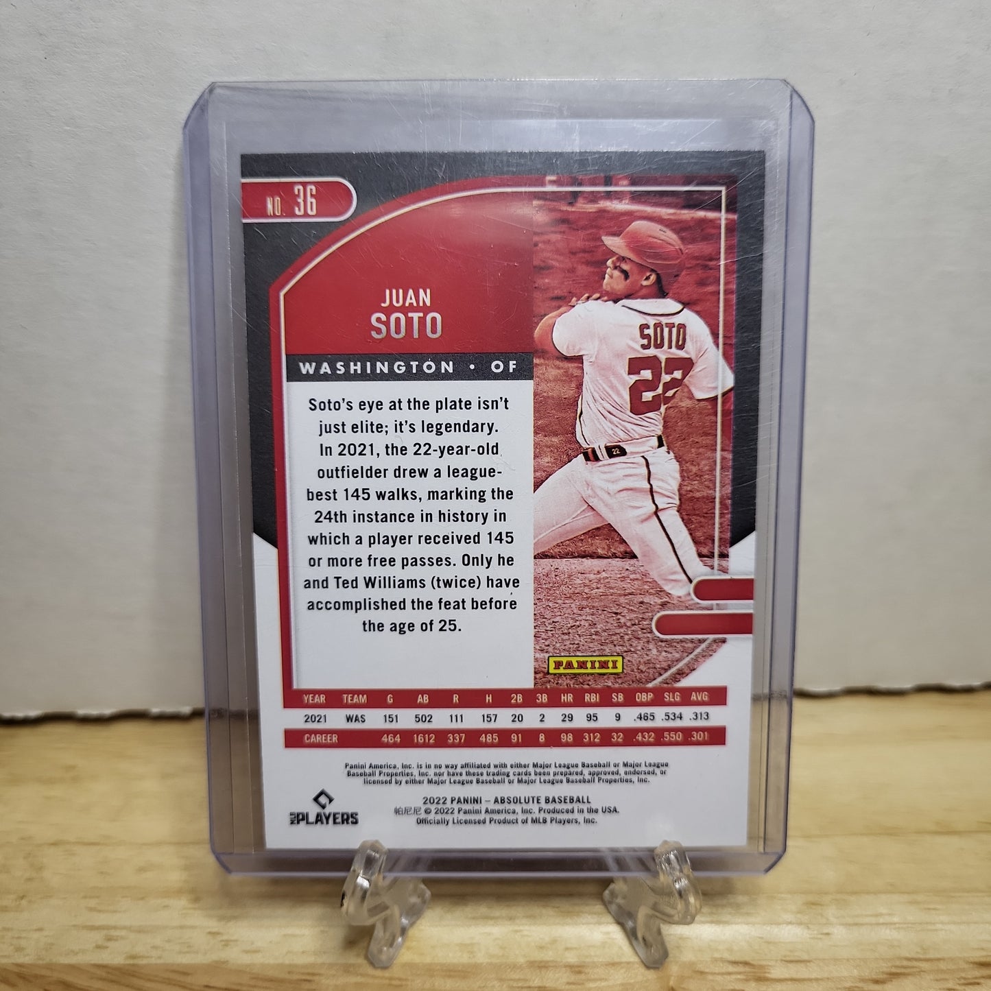 2022 Absolute Juan Soto #36