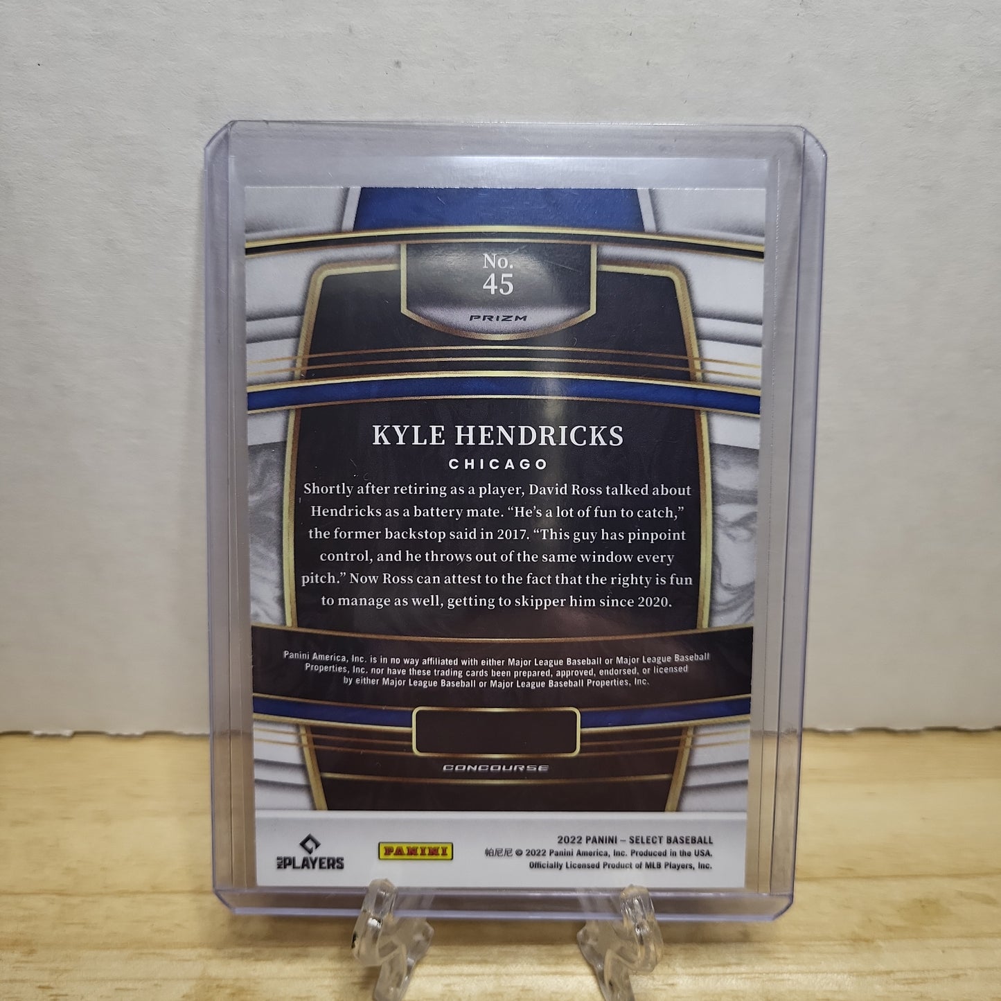 2022 Select Concourse Kyle Hendricks Scope Prizm #45