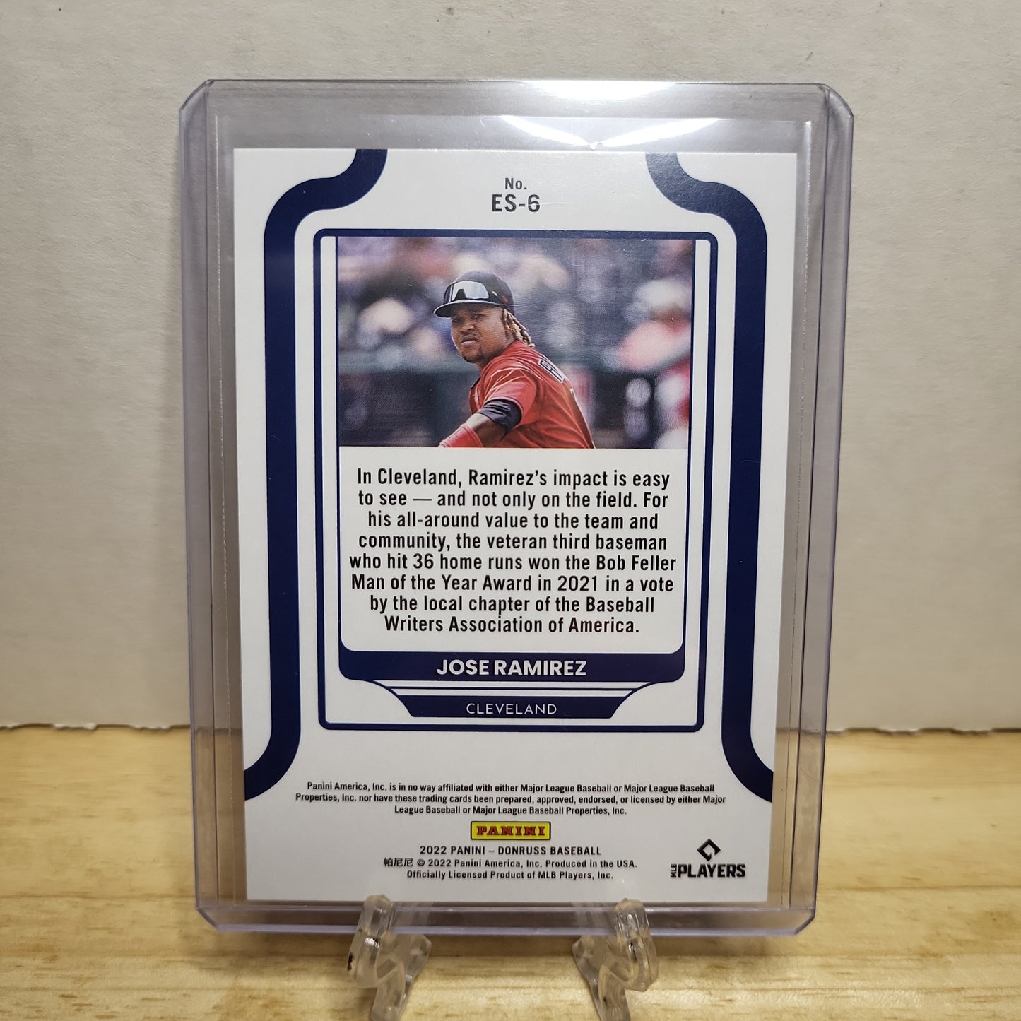 2022 Donruss Elite Series Josr Ramirez Rapture Parallel #ES-6