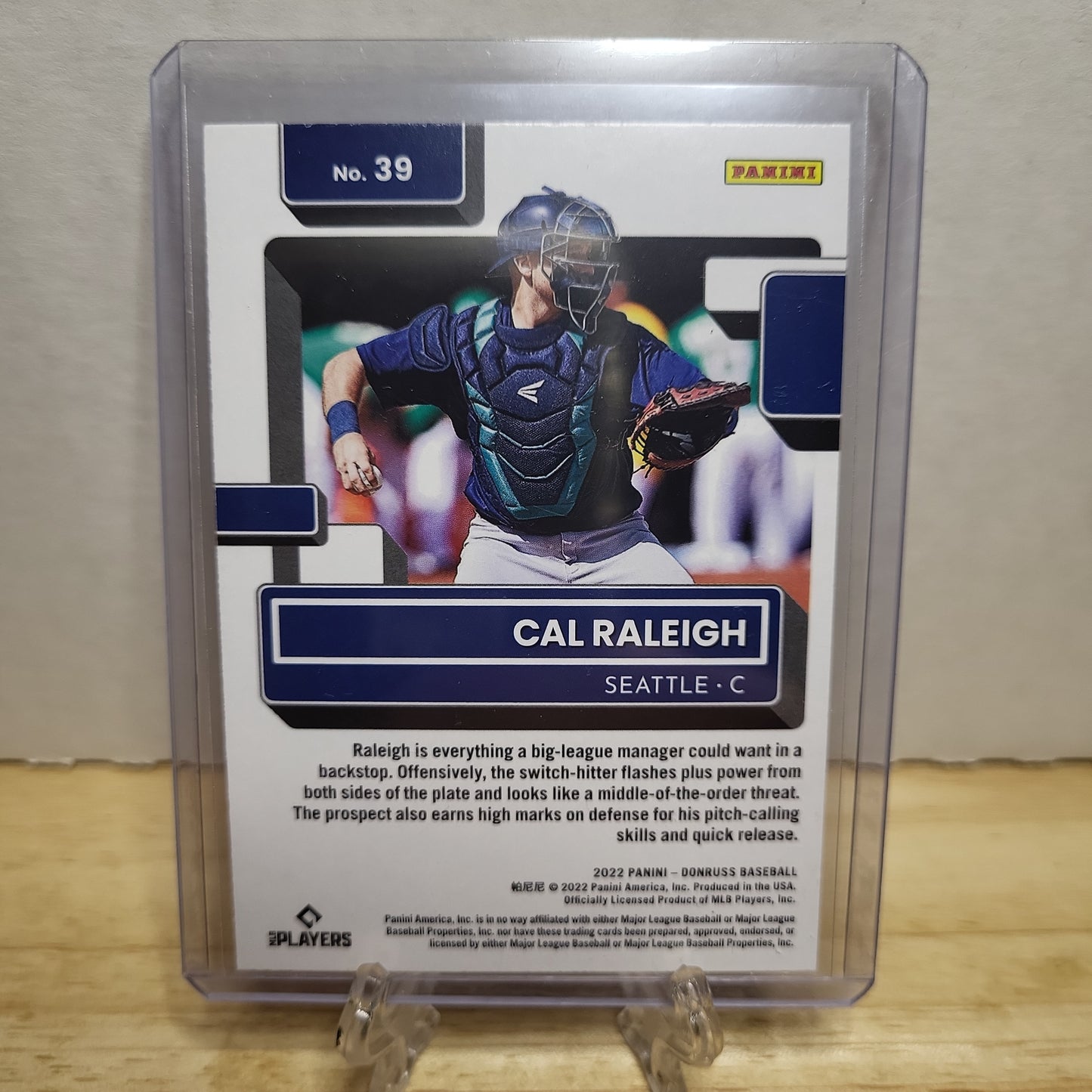 2022 Donruss Cal Raleigh Rated Rookie #39