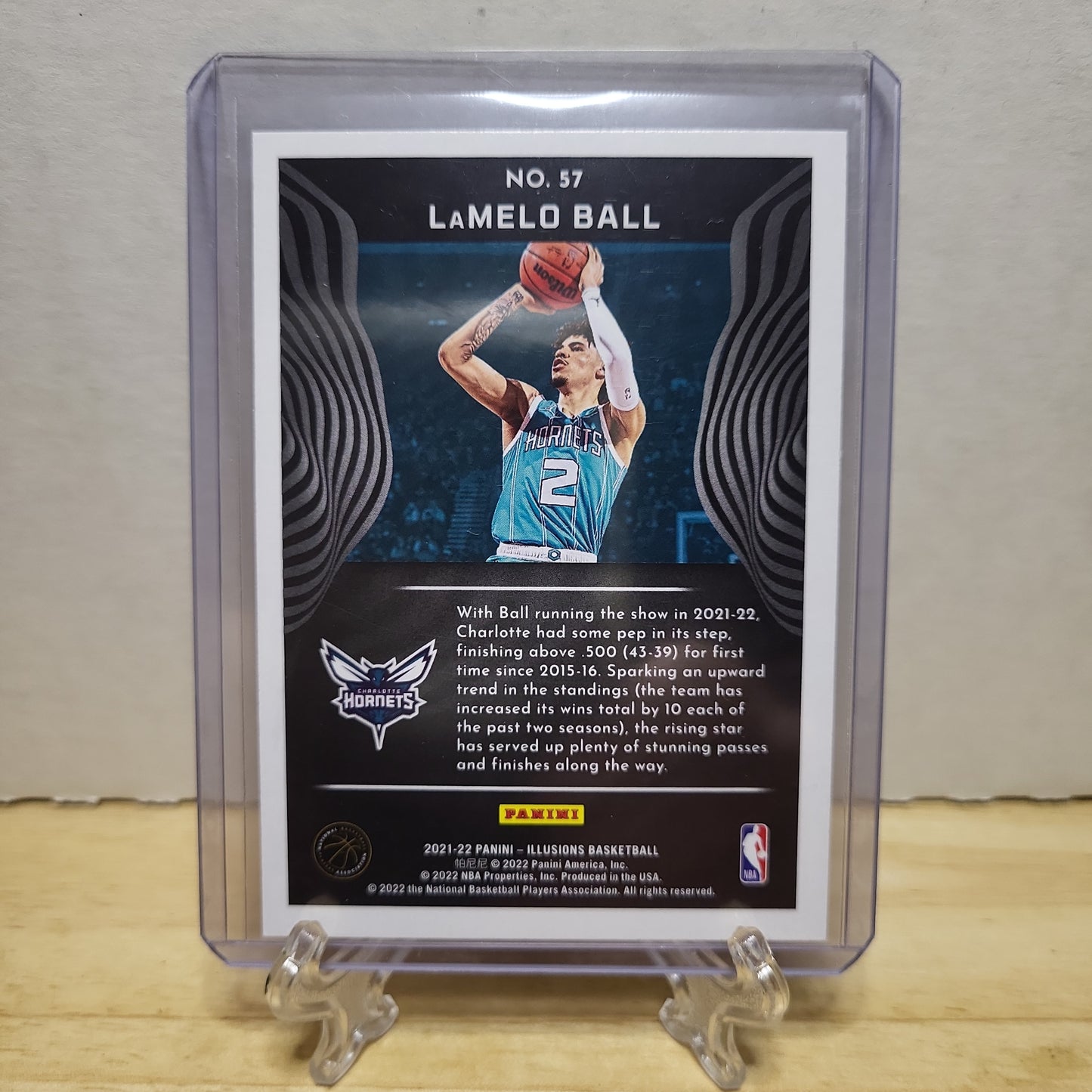 2021-22 Panini Illusions LaMelo Ball #57