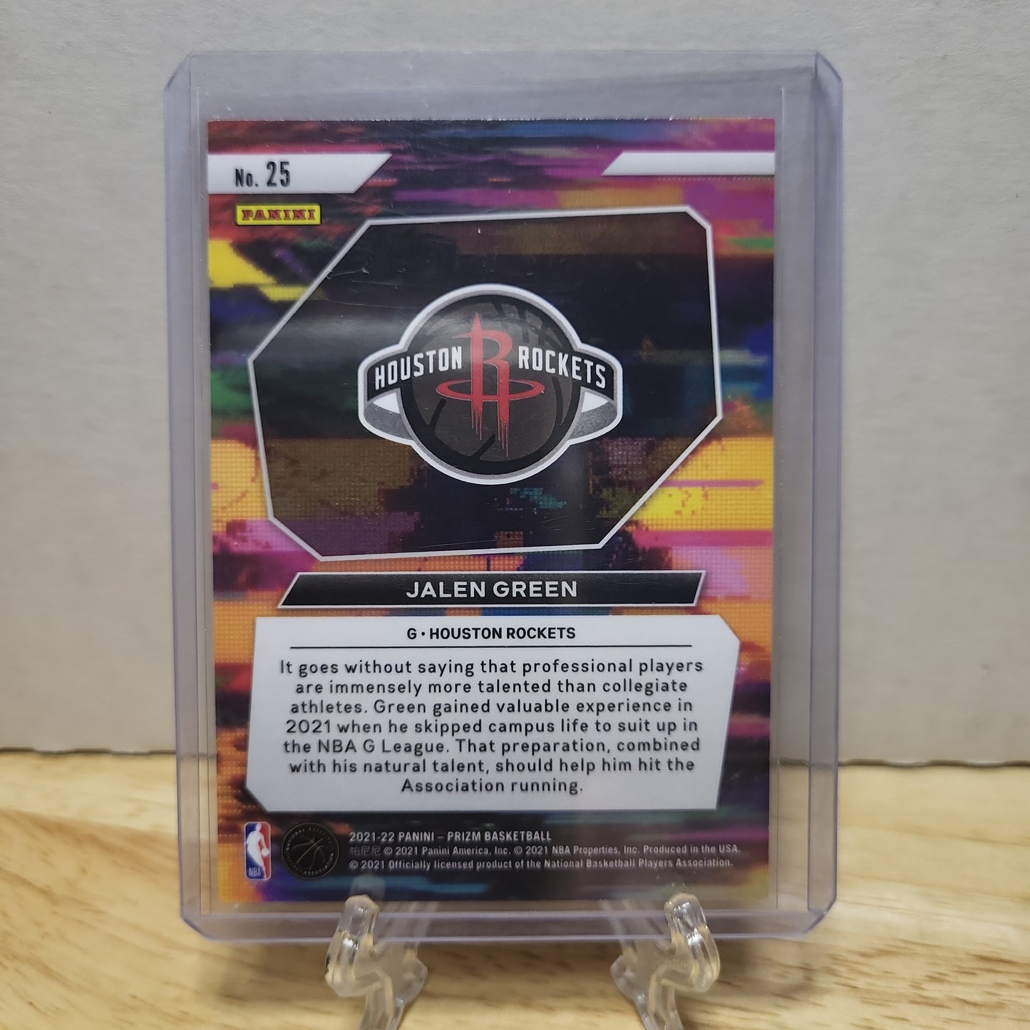 2021-22 Panini Prizm Instant Impact Jalen Green RC #25