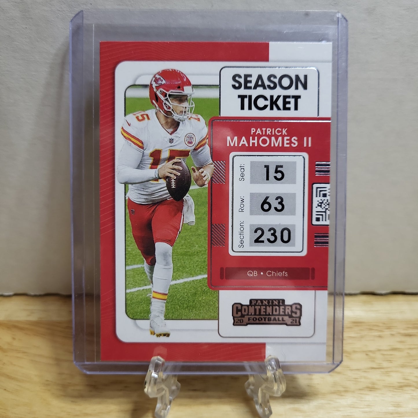 2021 Panini Contenders Season Ticket Patrick Mahomes II #47