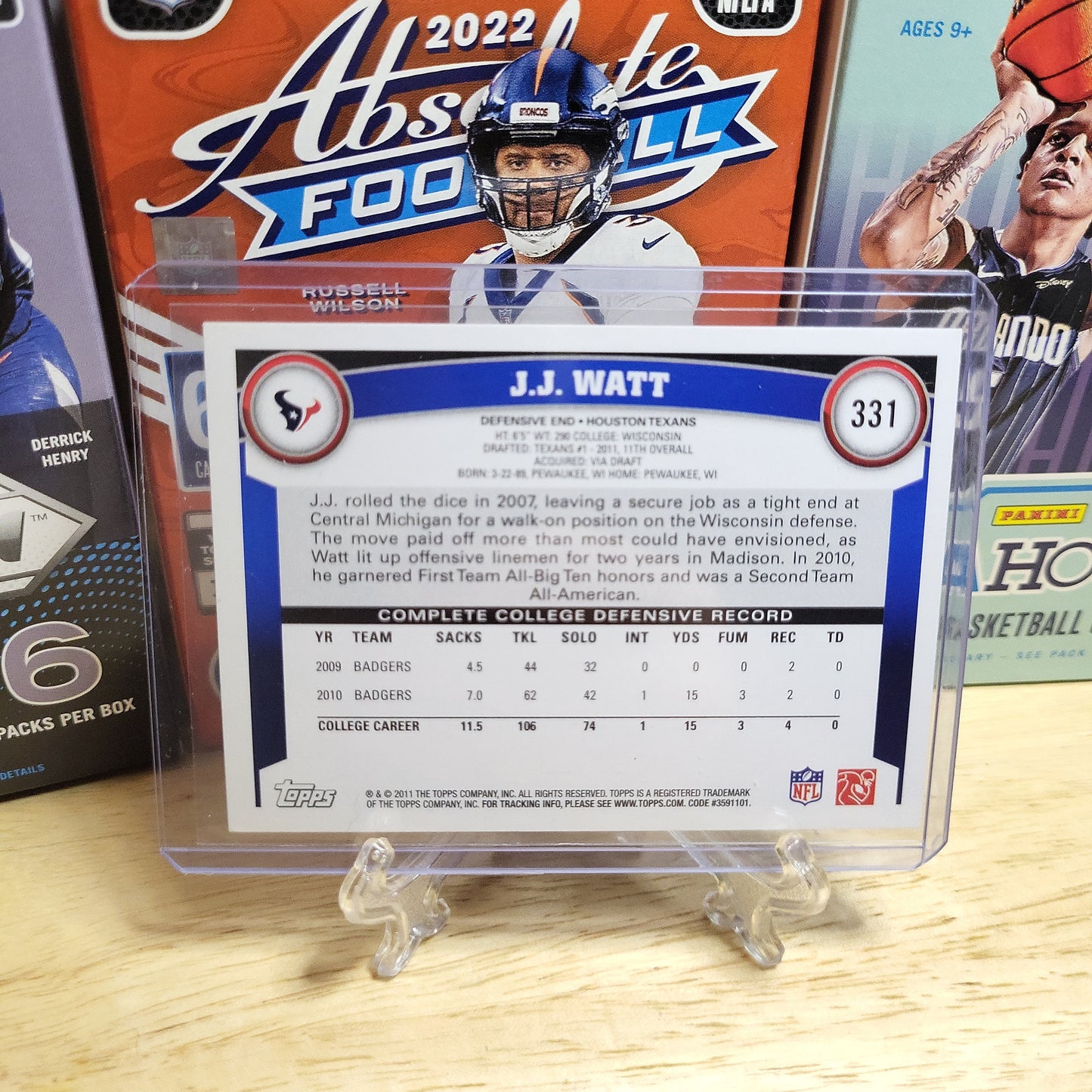 2011 Topps JJ Watt RC #331