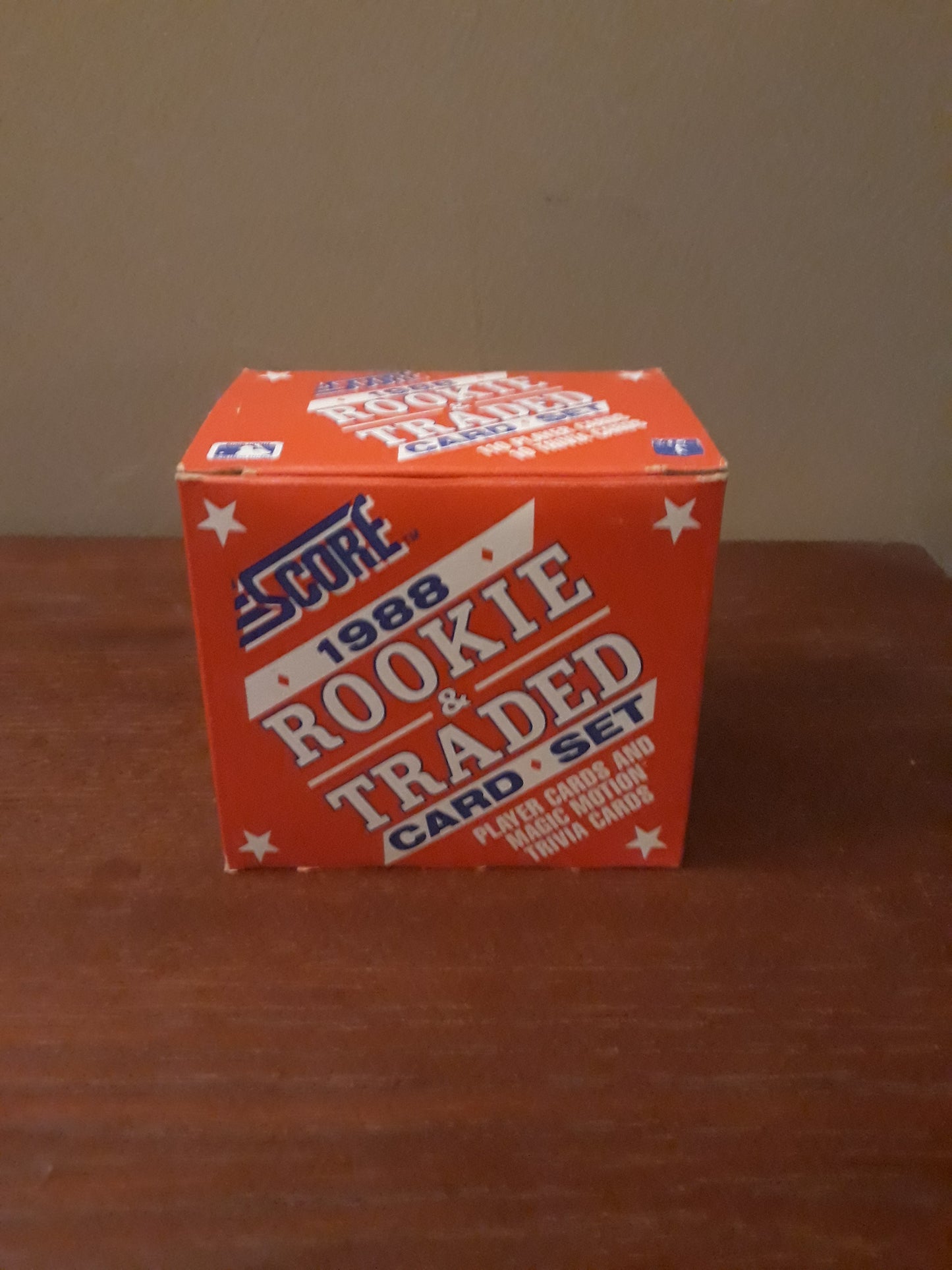 1988 Score Baseball Rookie & Traded Card Set