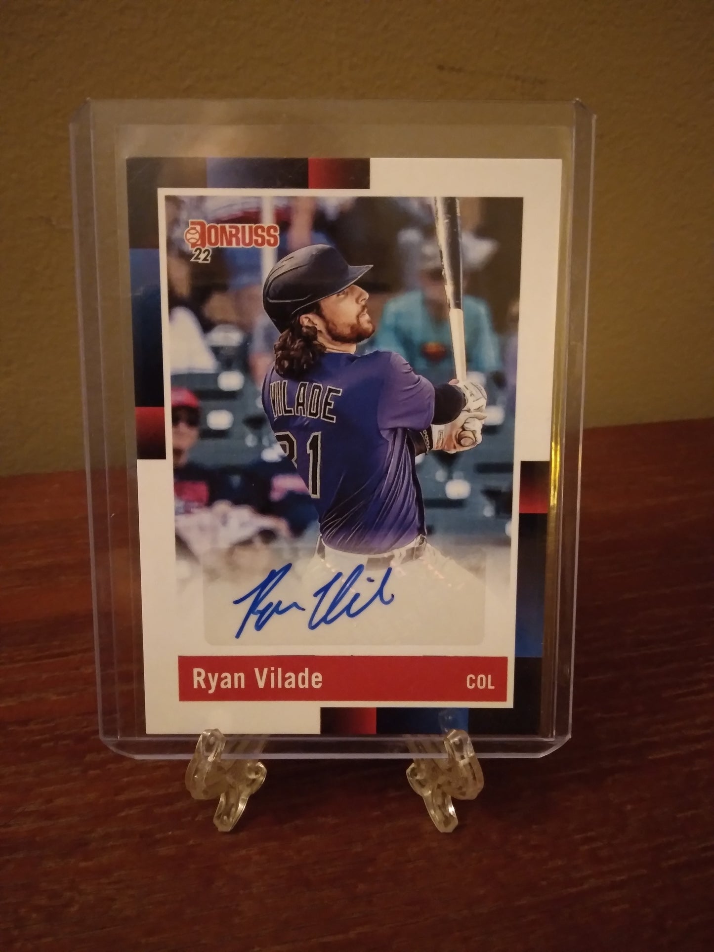 2022 Donruss Retro 88 Signatures Ryan Vilade