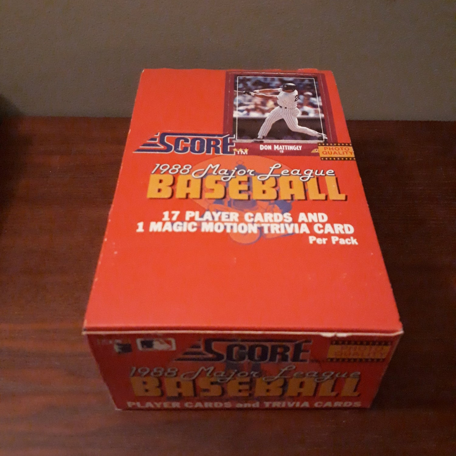 1988 Score Baseball
