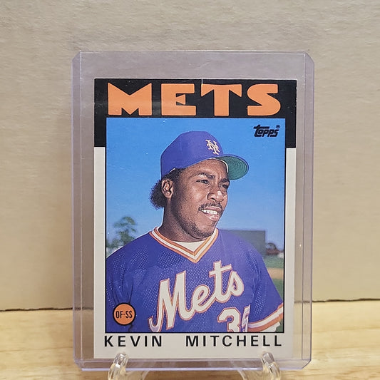 1986 Topps Kevin Mitchell Rookie 74T