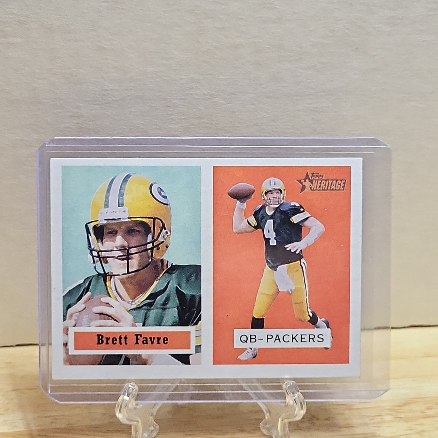 2002 Topps Heritage Brett Favre #154