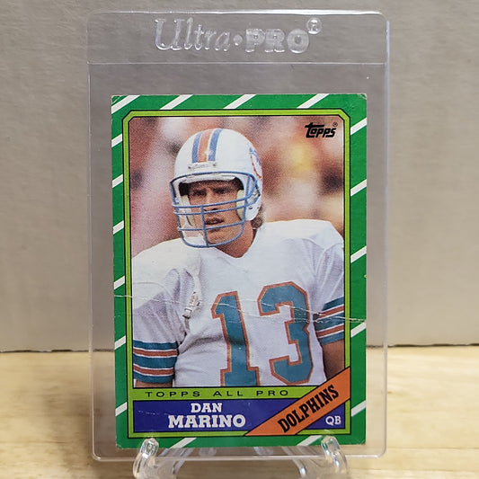 1986 Topps Dan Marino #45 (crease)
