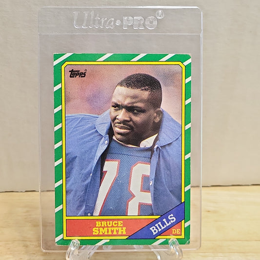 1986 Topps Bruce Smith Rookie Card #389