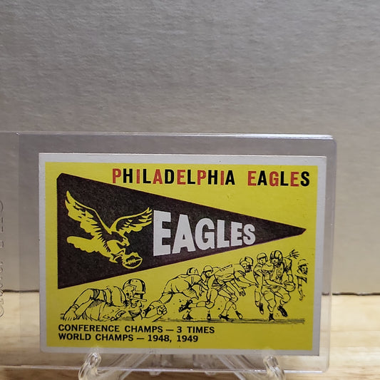 1959 Topps Philadelphia Eagles Team Pennant #83(EX)