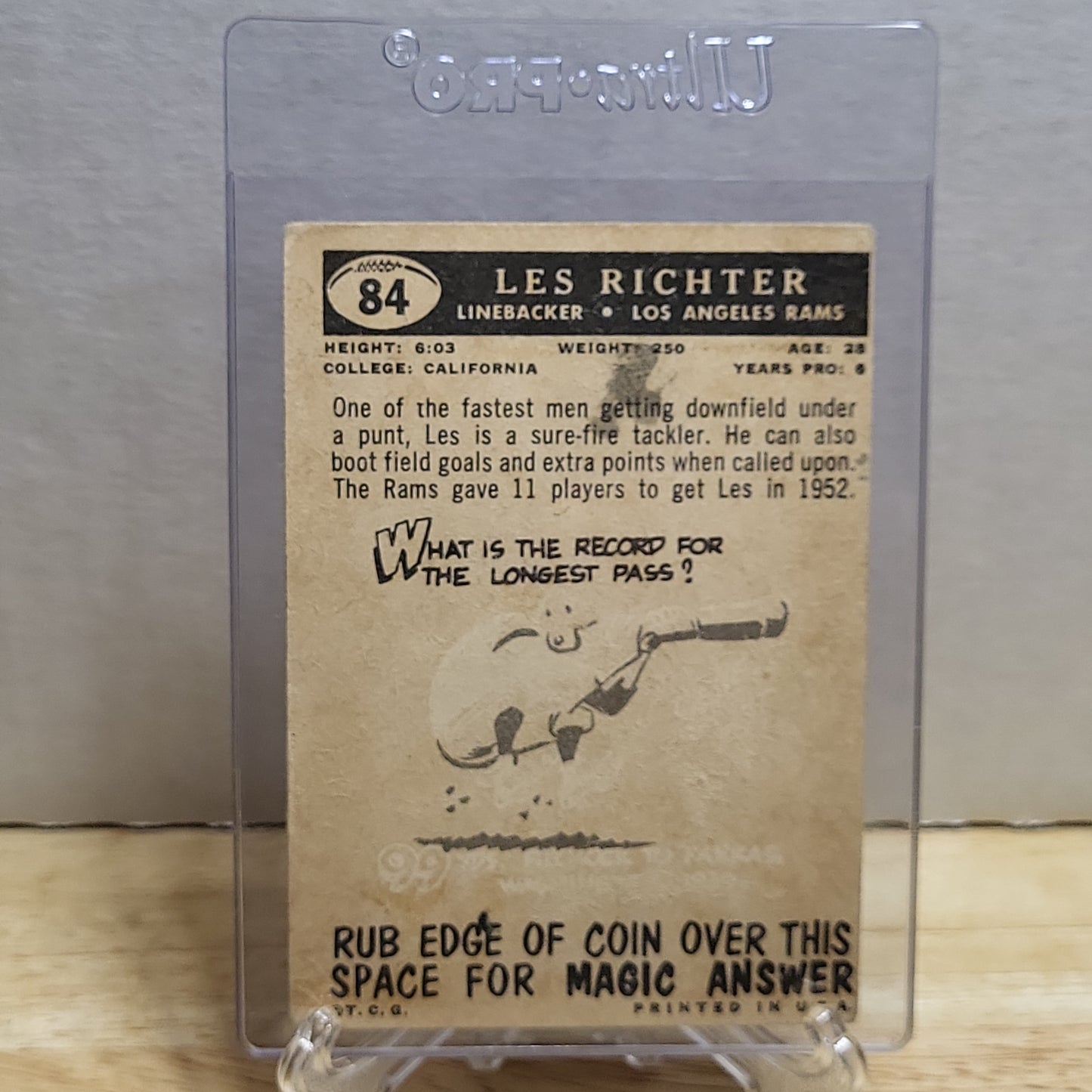 1959 Topps Les Richter #84(Good)