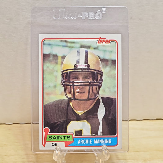 1981 Topps Archie Manning #158