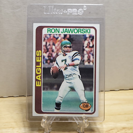 1978 Topps Ron Jaworski #449