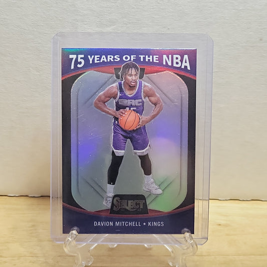 2021-22 Panini Select 75 Years Of The NBA Davion Mitchell Prizm #73