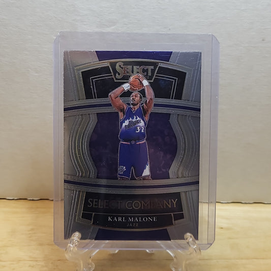 2021-22 Panini Select Select Company Karl Malone #20