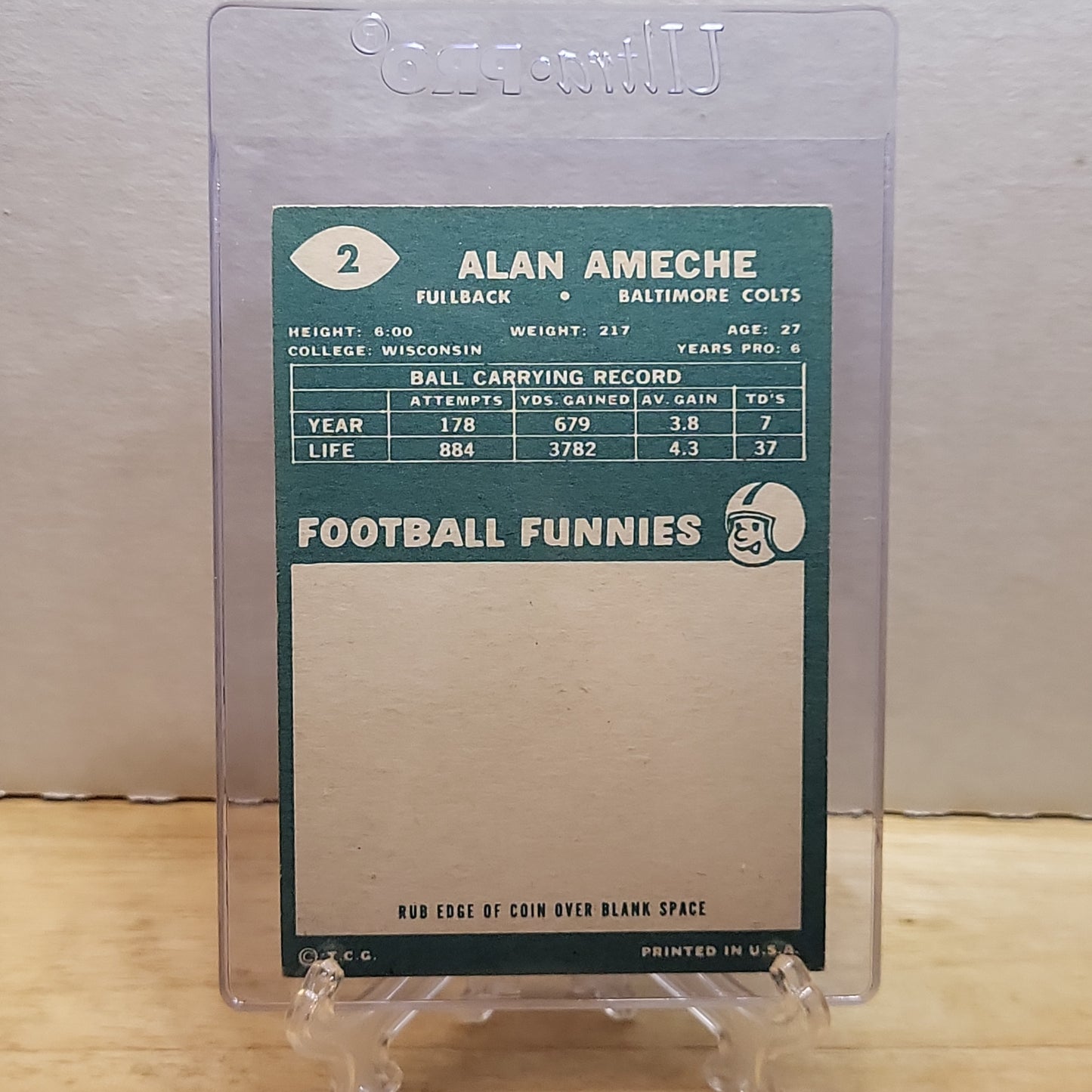 1960 Topps Alan Ameche #2