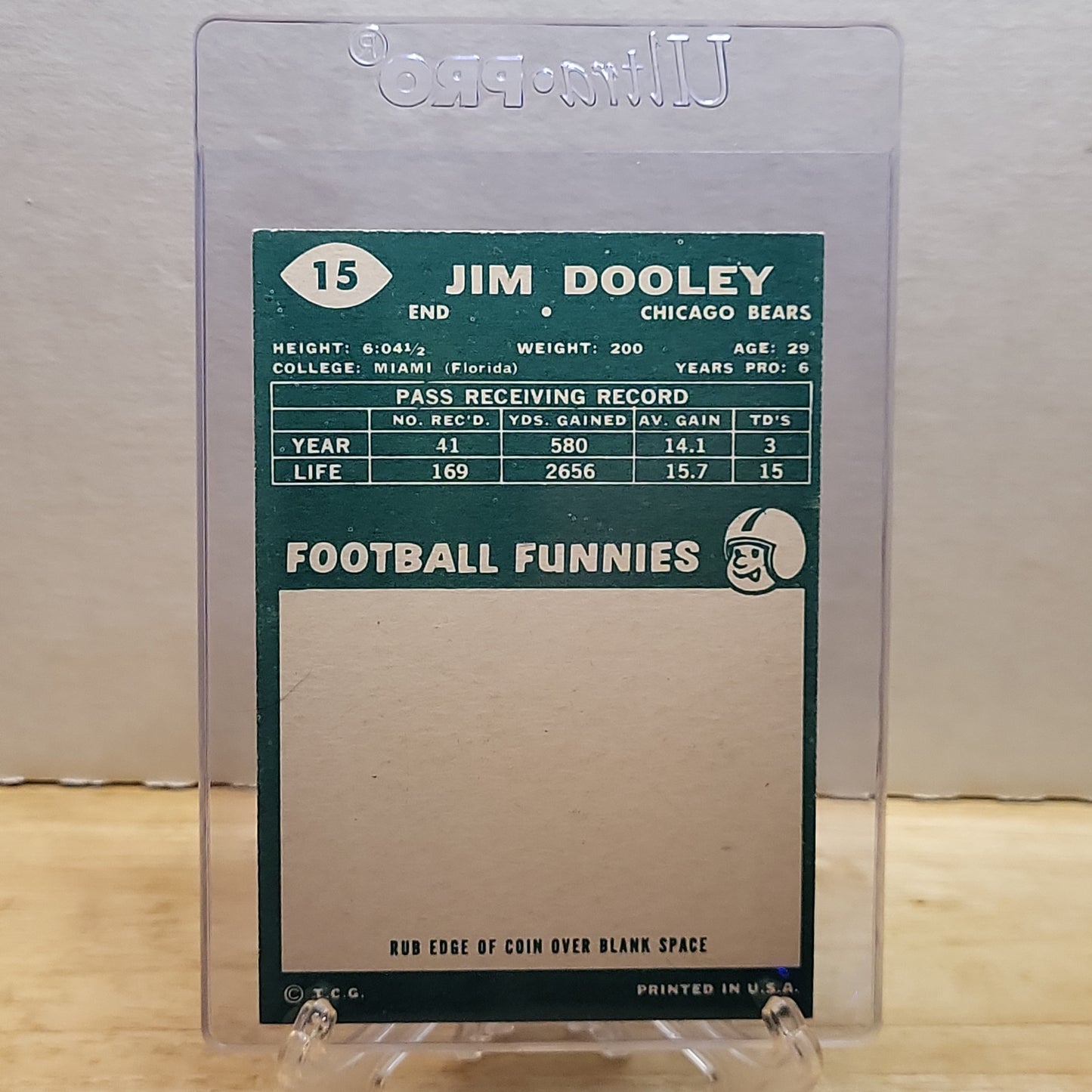 1960 Topps Jim Dooley #15