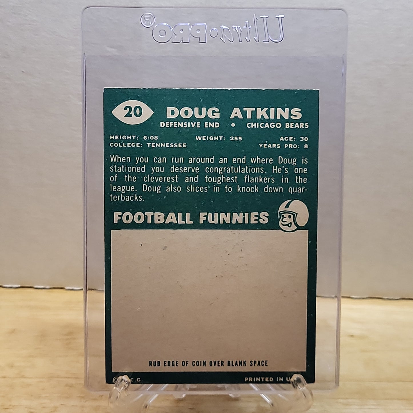 1960 Topps Doug Atkins #20