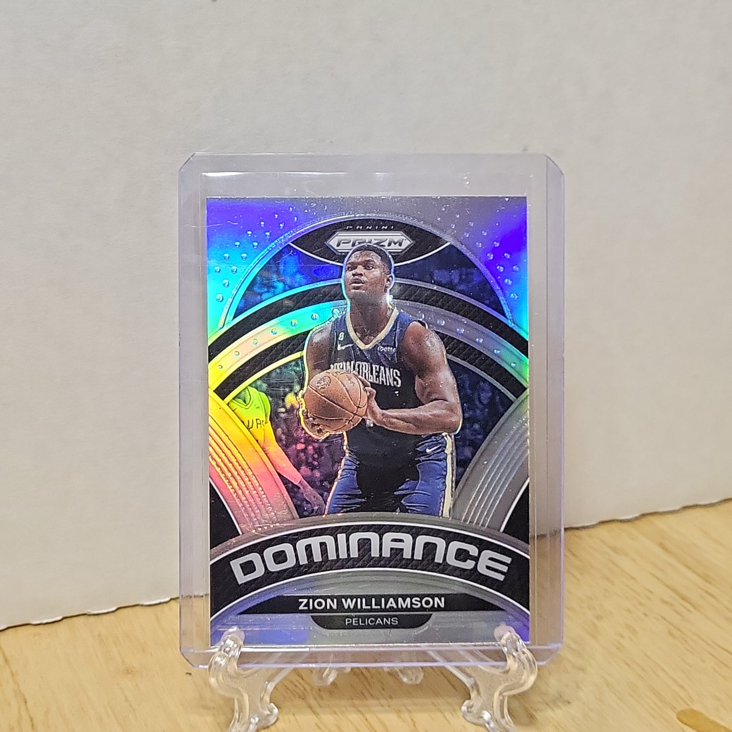 2022-23 Panini Prizm Dominance Zion Williamson Silver Prizm #15