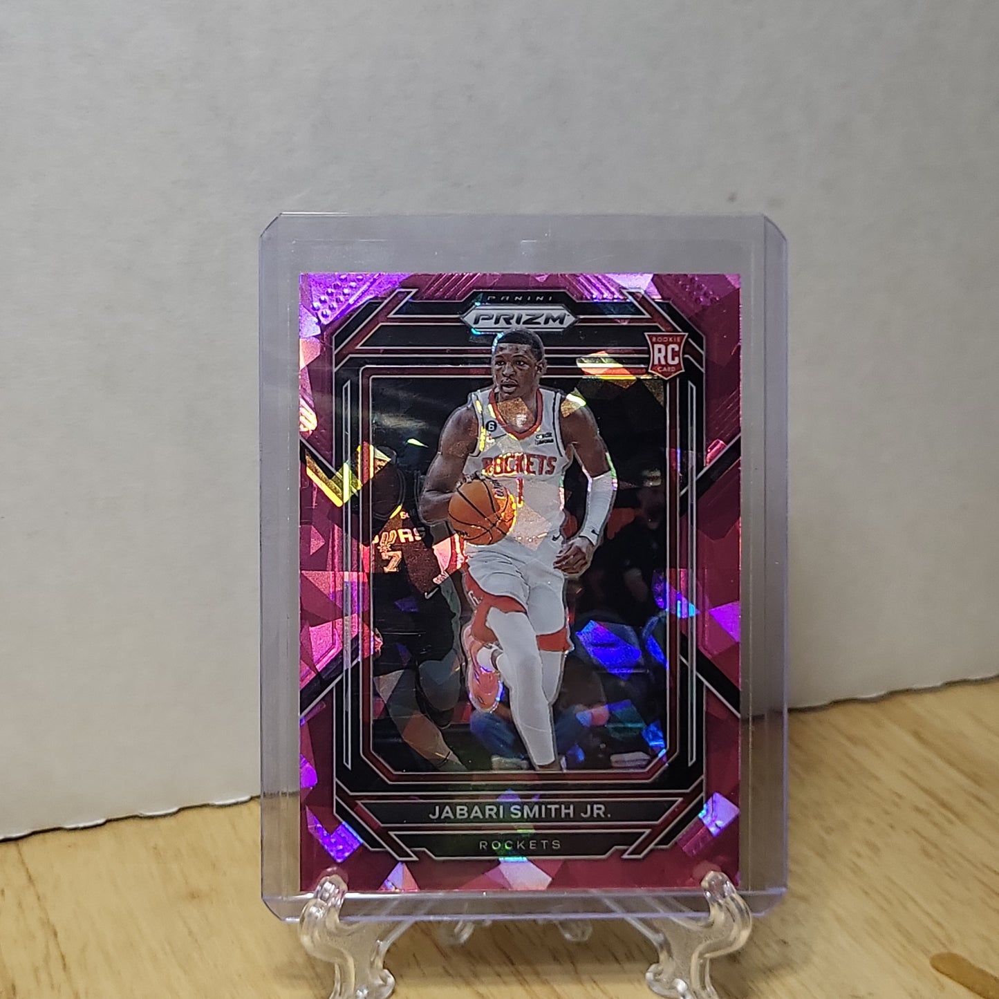 2022-23 Panini Prizm Jabari Smith Jr. RC Pink Ice Prizm #228