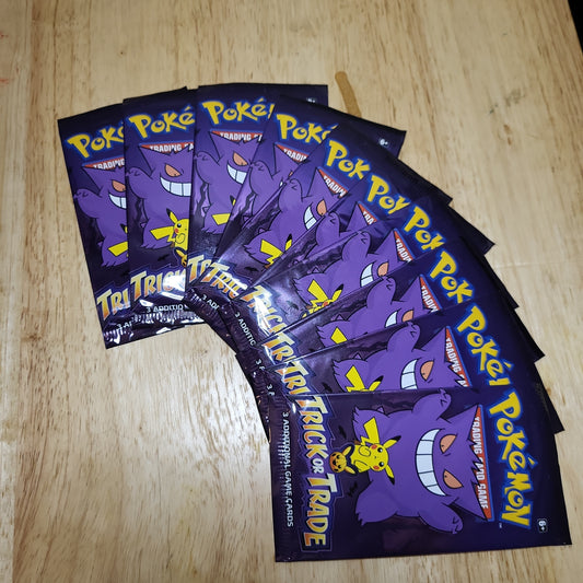 2022 Pokemon Trick or Trade Booster Mini Packs (10 Pack Bundle)