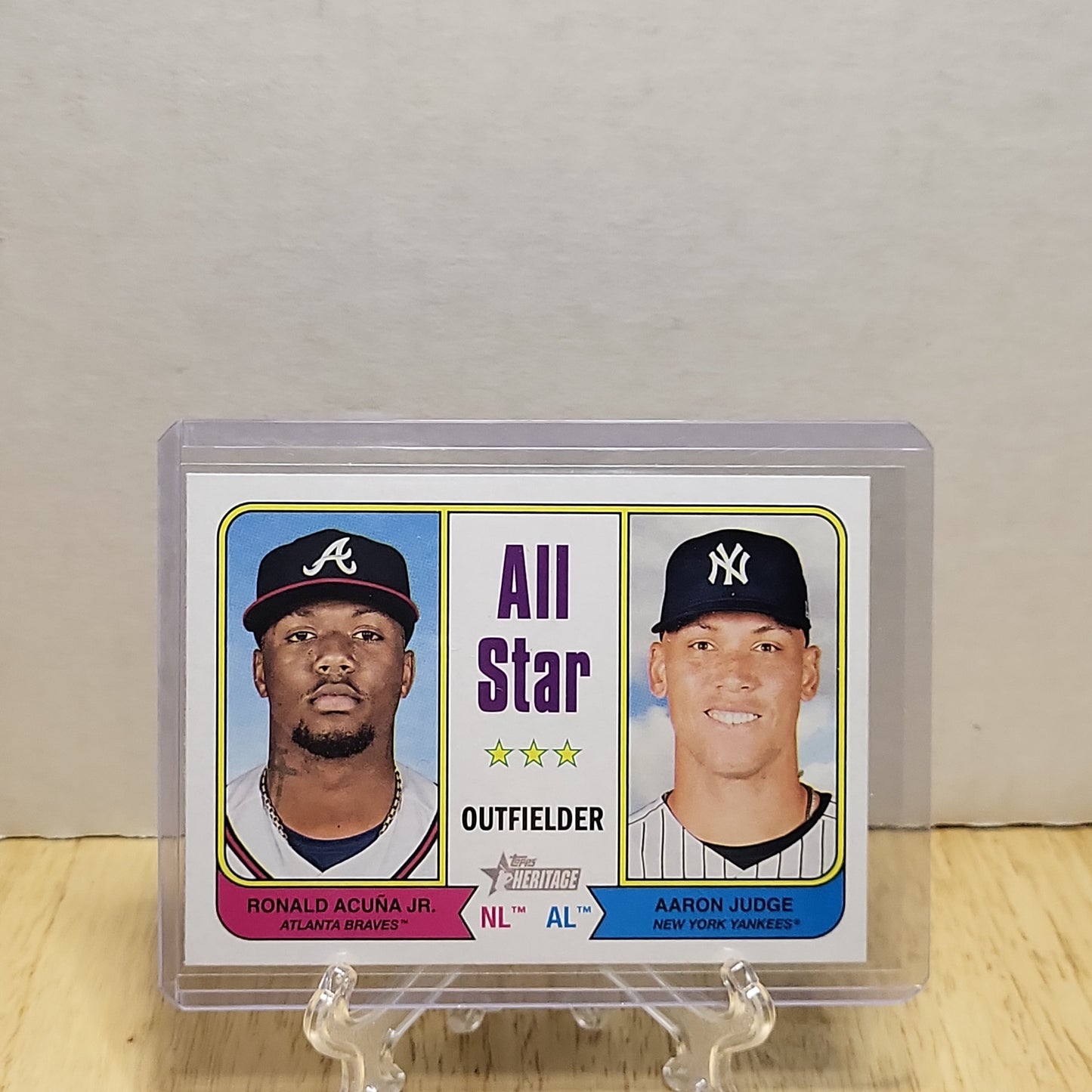 2023 Topps Heritage All Star Ronald Acuna Jr./ Aaron Judge #336