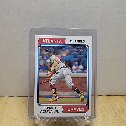 2023 Topps Heritage Ronald Acuna Jr. #183