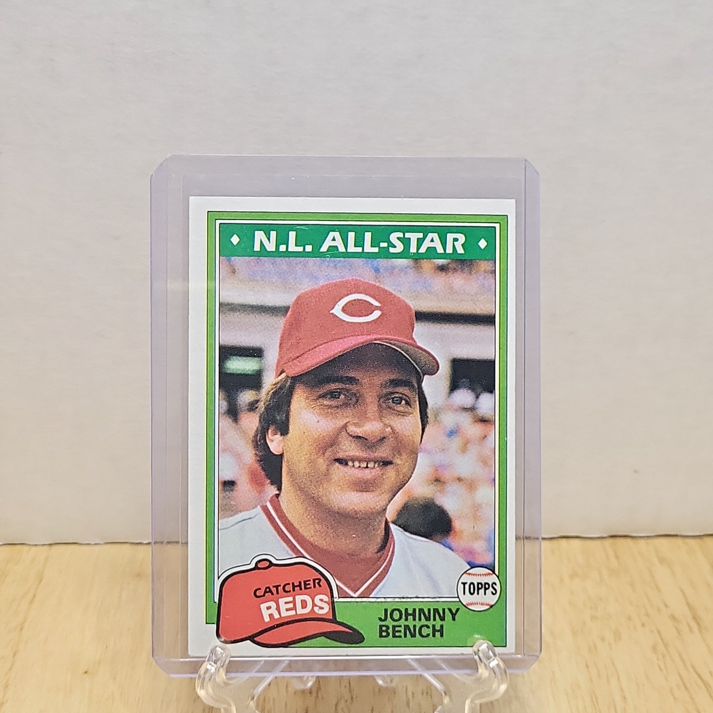 1981 Topps All Star Johnny Bench #600