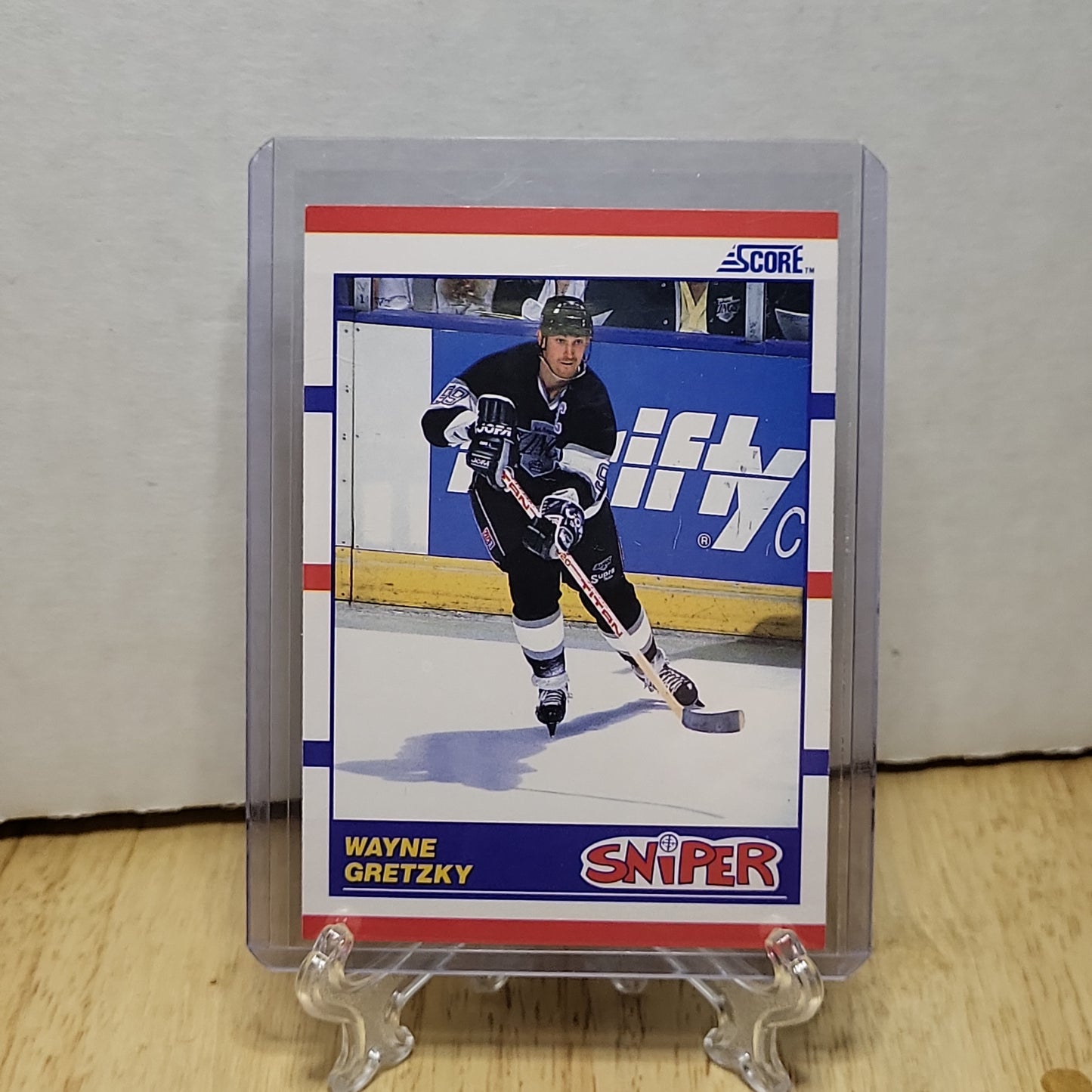 1990 Score Sniper Wayne Gretzky #336