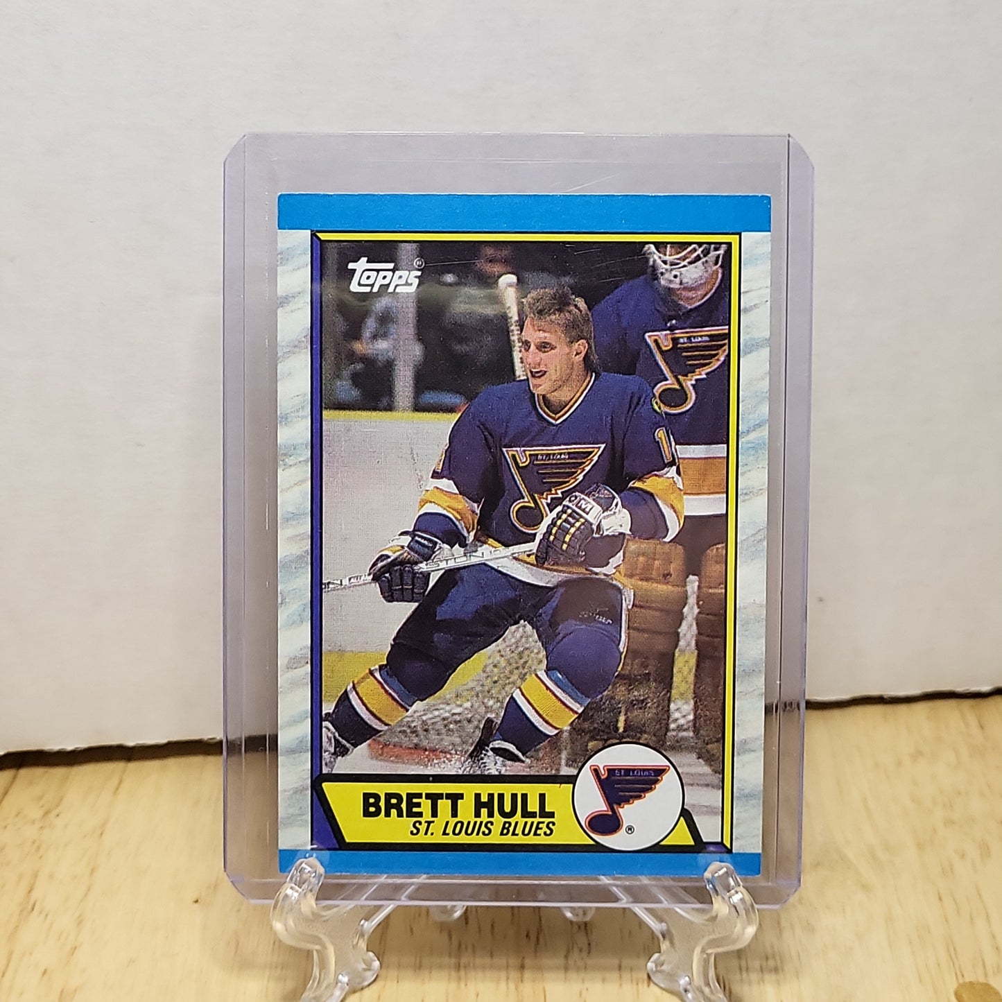 1989 Topps Brett Hull #186