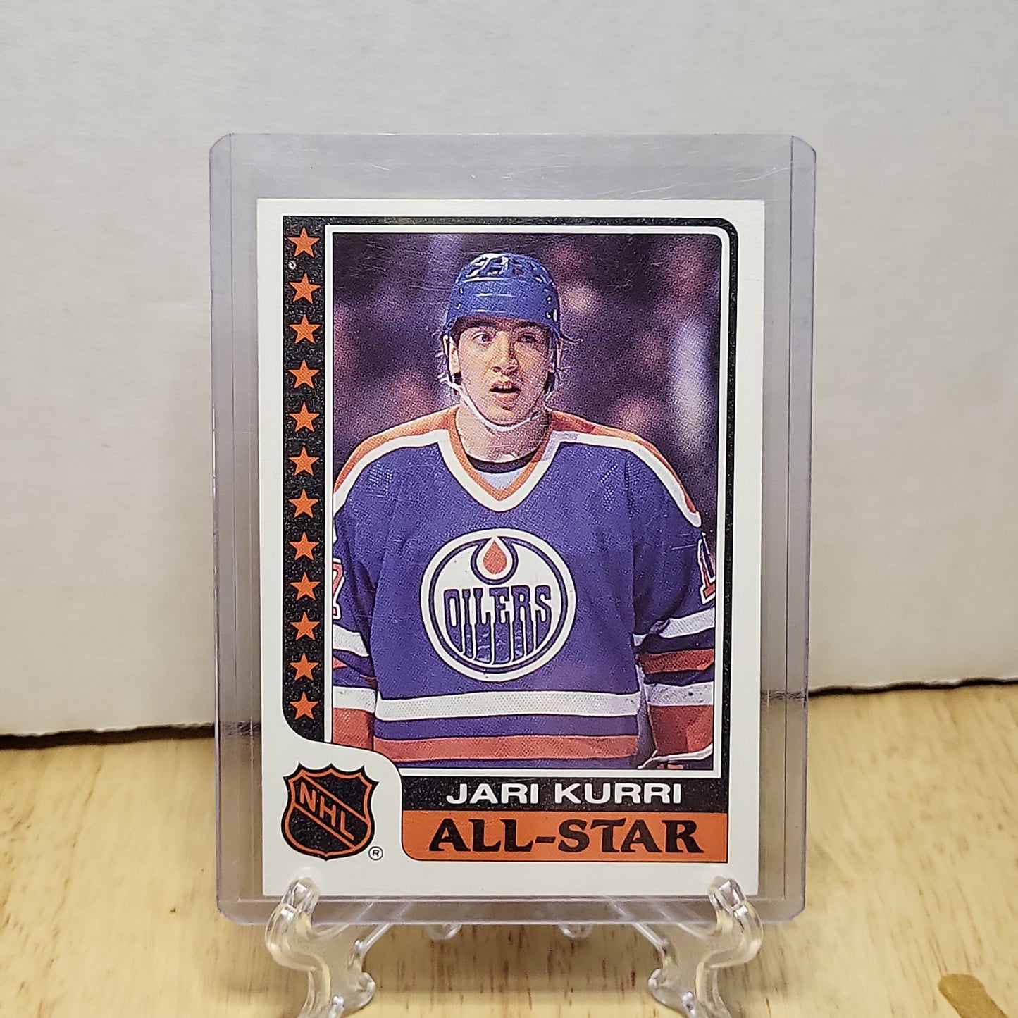 1986 Topps Sticker Jari Kurri #10