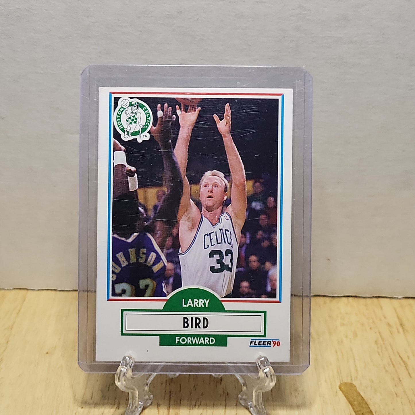 1990 Fleer #8 Larry Bird