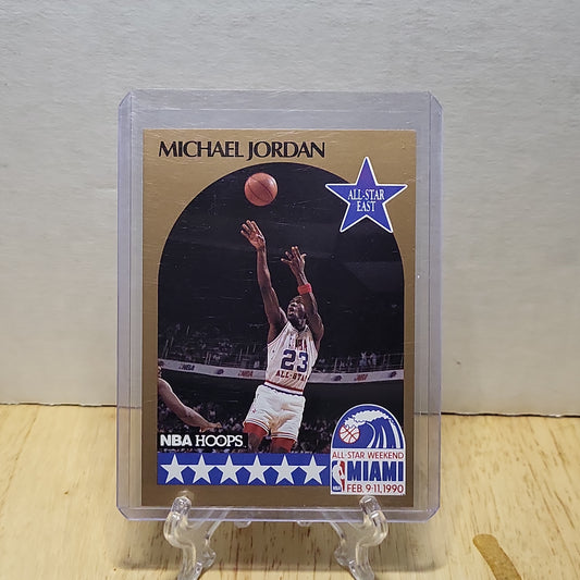1990 NBA Hoops #5 Michael Jordan All Star
