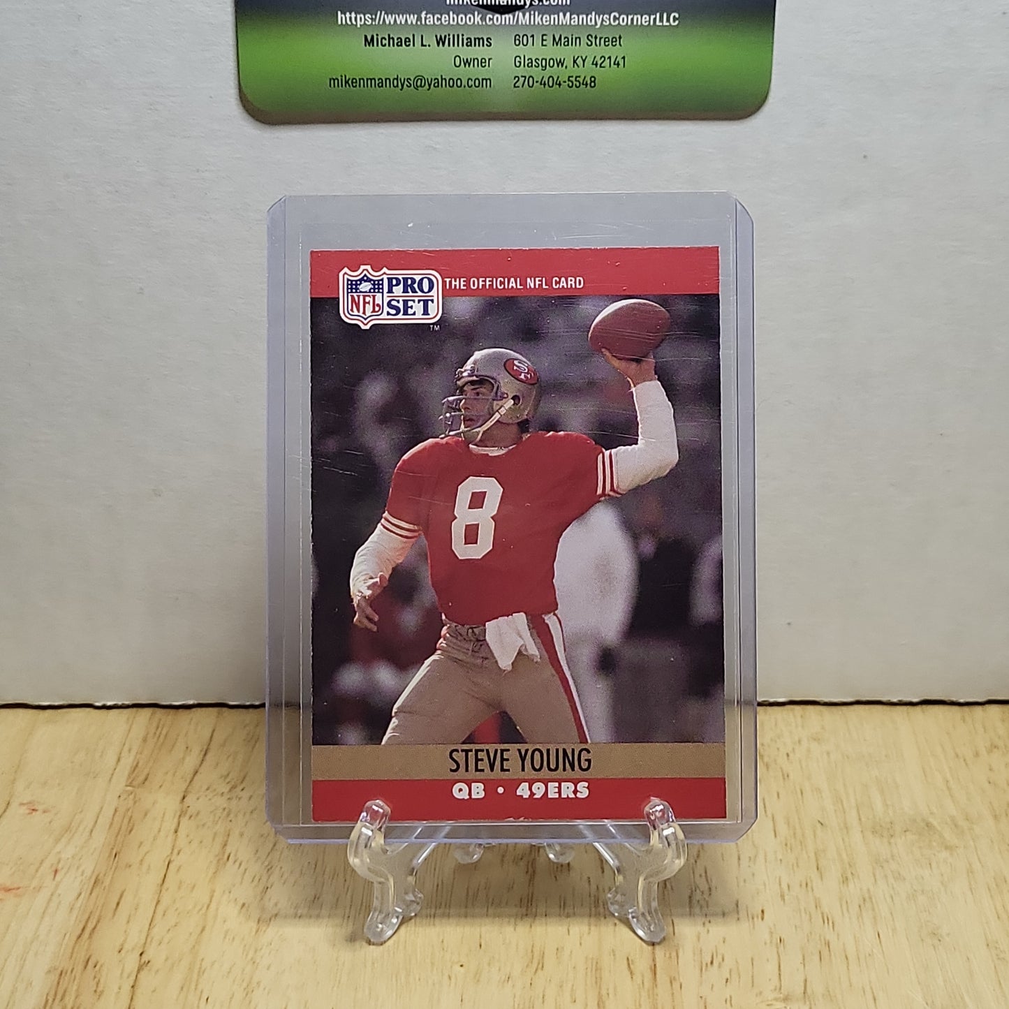 1990 Pro Set Steve Young #645