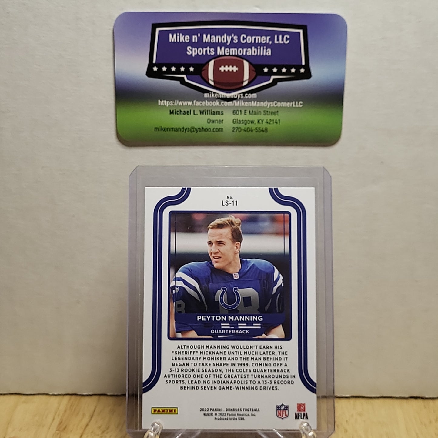 2022 Donruss Legend Series #11 Peyton Manning