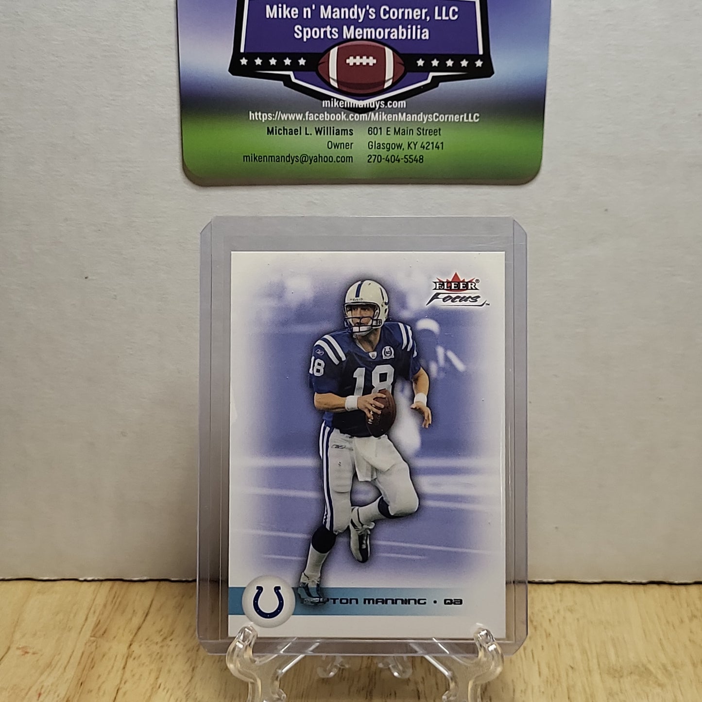 2003 Fleer Focus #15 Peyton Manning