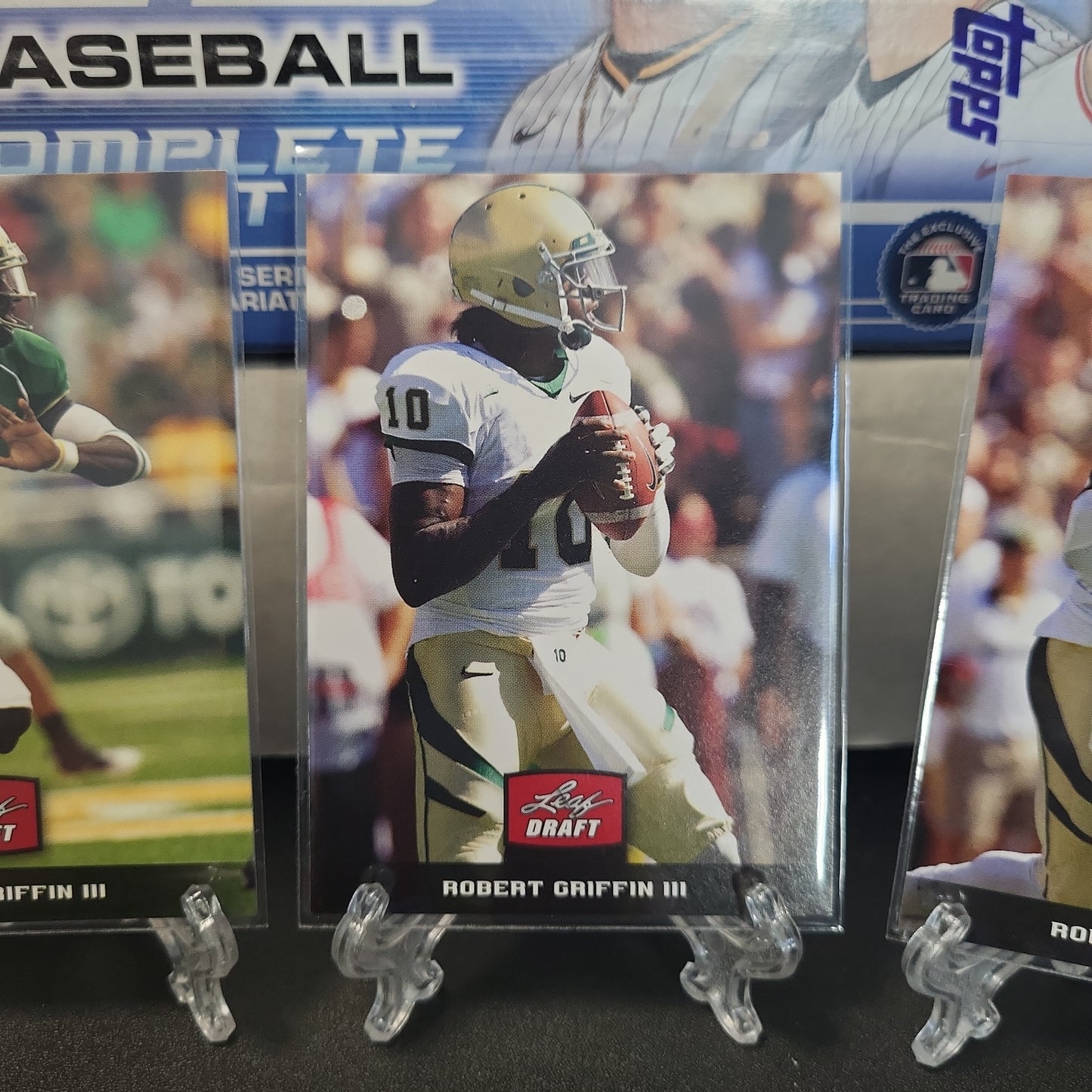 2012 Leaf Draft Robert Griffin III Lot of 4