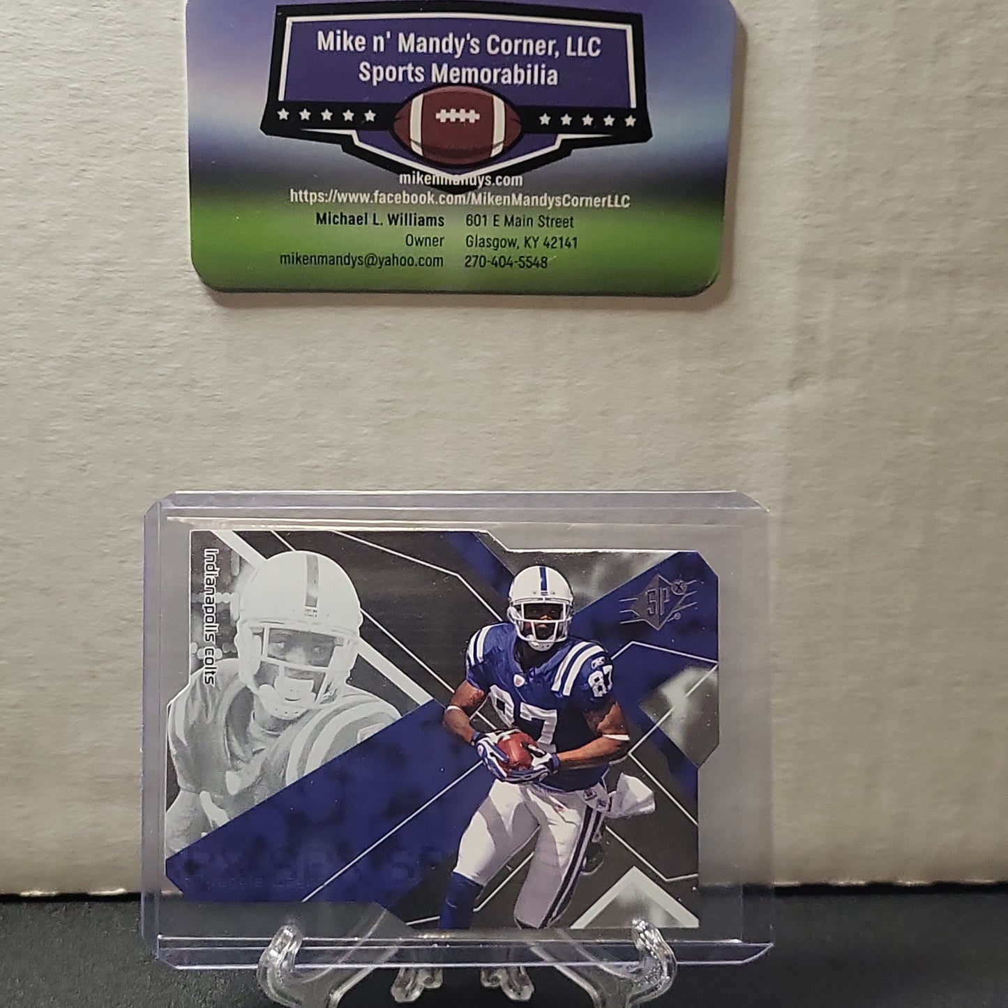 2008 Upper Deck SPx Reggie Wayne #67