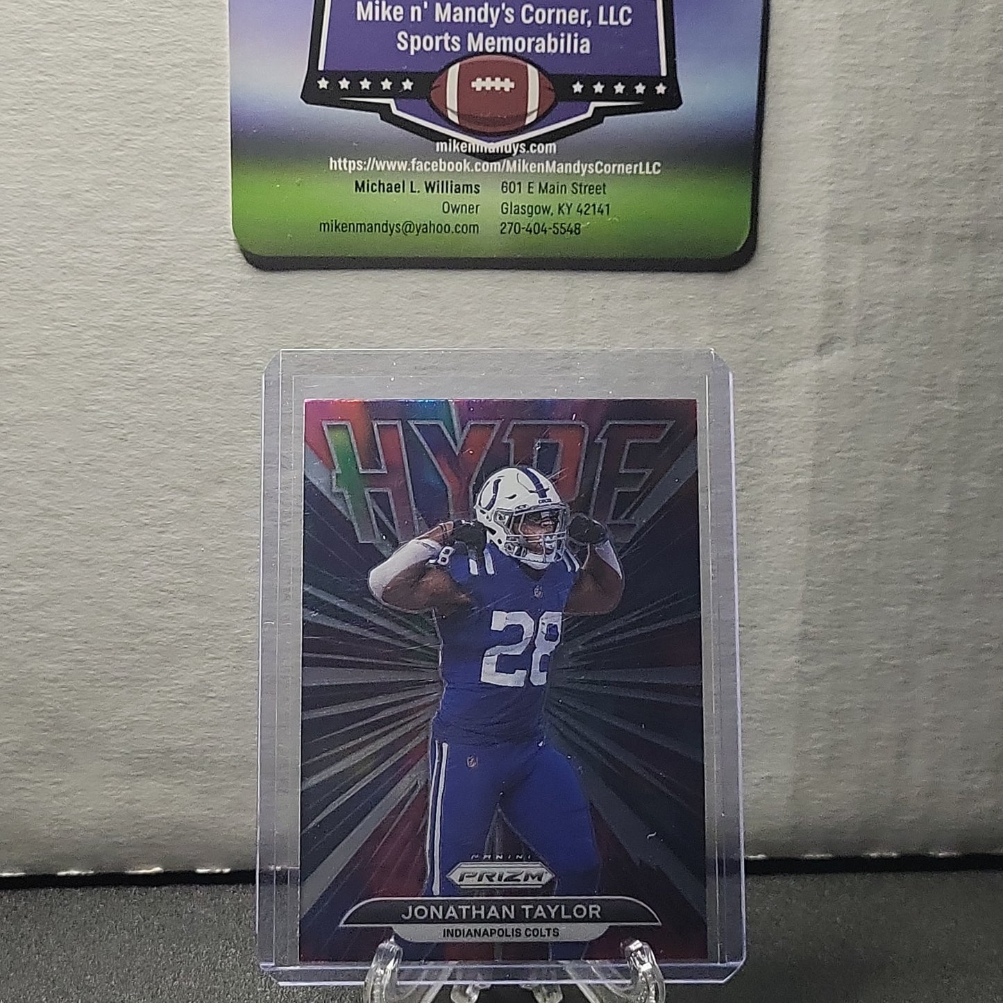 2021 Prizm Hype #12 Jonathan Taylor